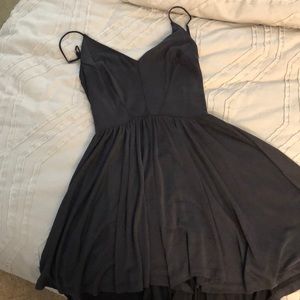 Black/grey Romper